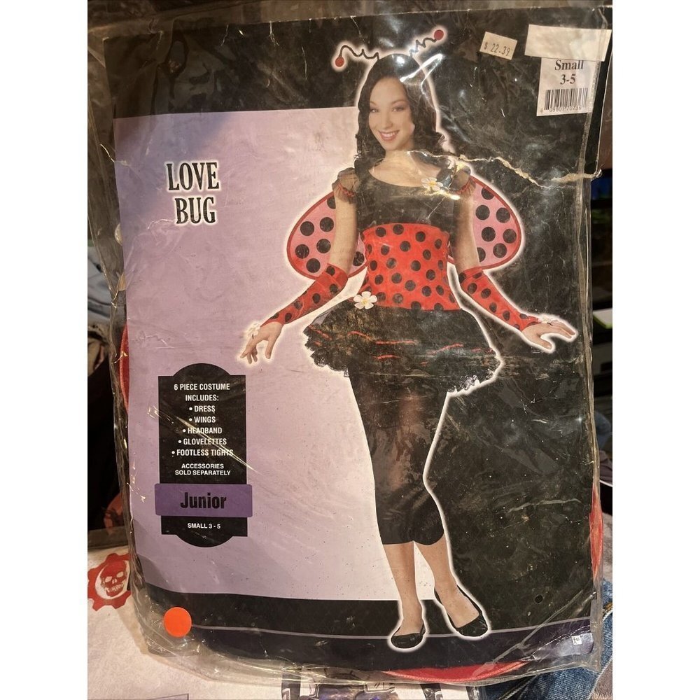 LADY BUG OUTFIT FOR ANY DRESS UP OCCASSION